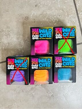 Needoh Exotic BUNDLE of 6 | VIRAL TIKTOK SQUISHY TOY